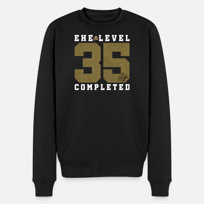 35e anniversaire de mariage - Pull Premium bio Homme - noir