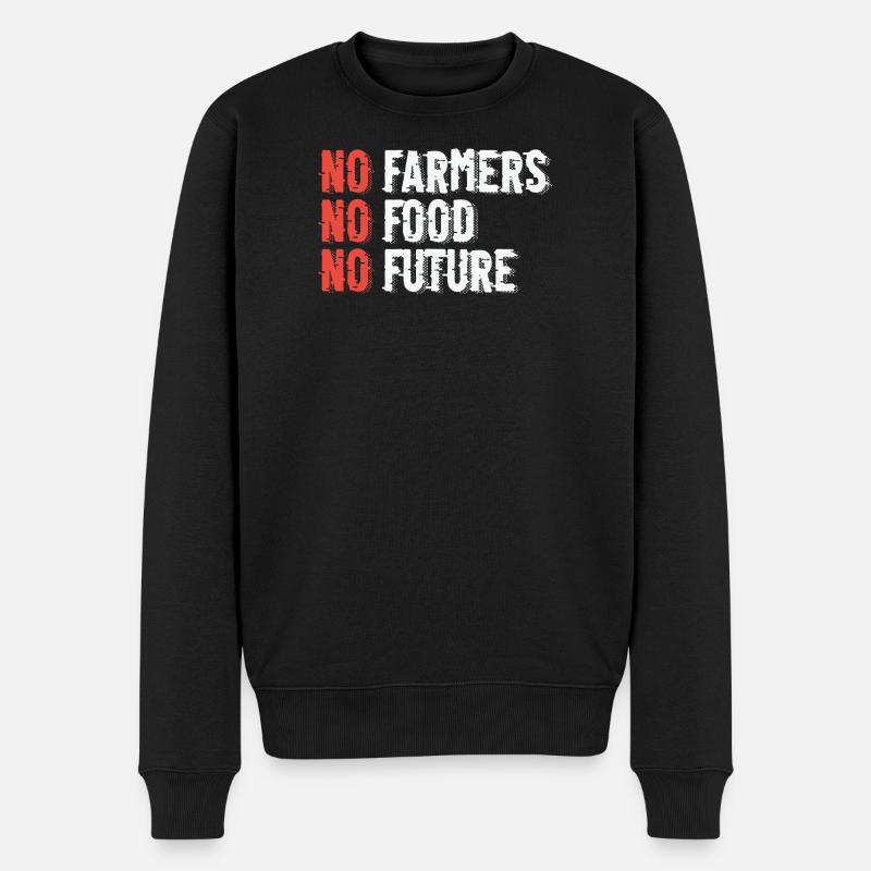 Motif d'avenir agricole - Pull Premium bio Homme - noir