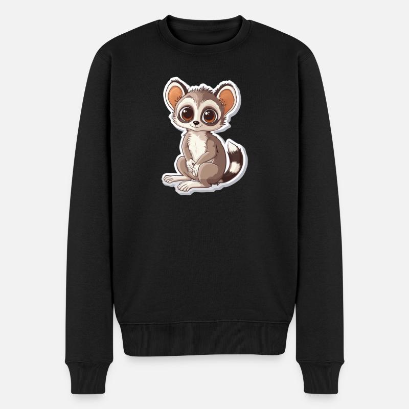 lémurien - Pull Premium bio Homme - noir