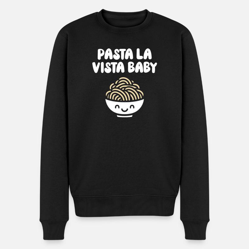 Pâtes la vista bébé - Pull Premium bio Homme - noir