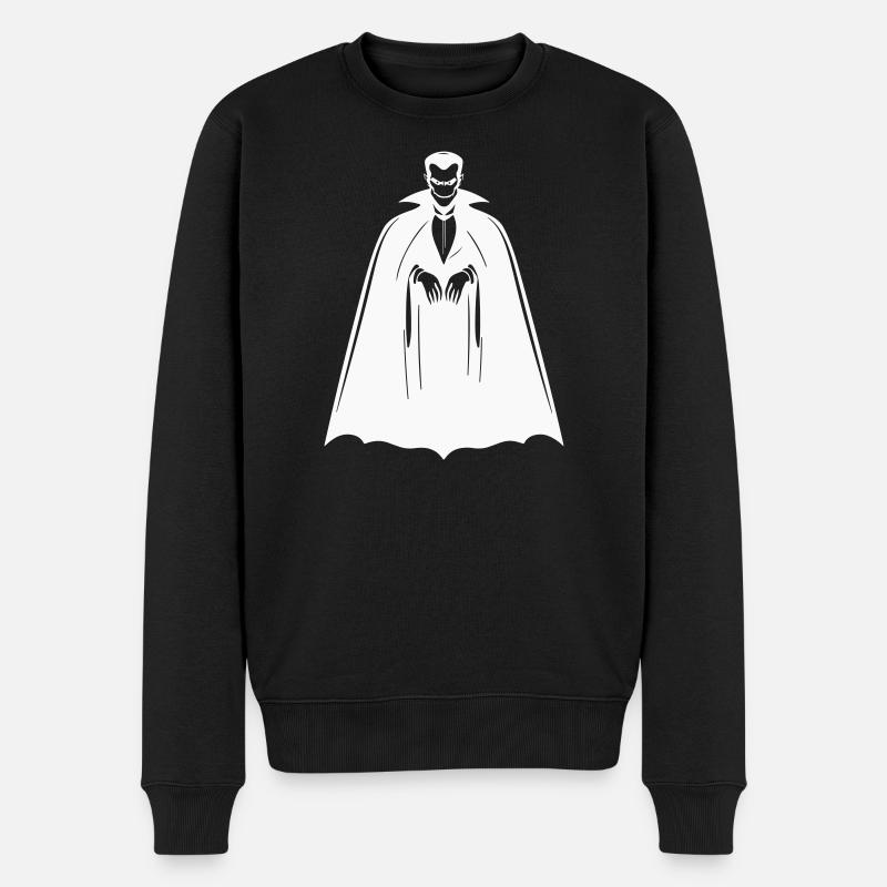 Dracula - Pull Premium bio Homme - noir