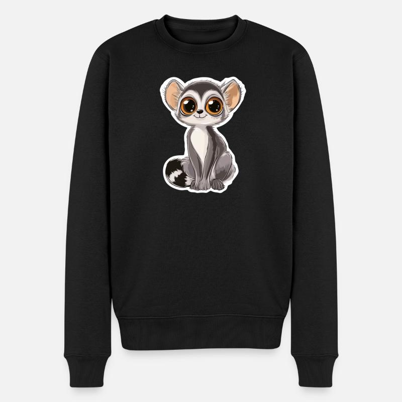 lémurien - Pull Premium bio Homme - noir