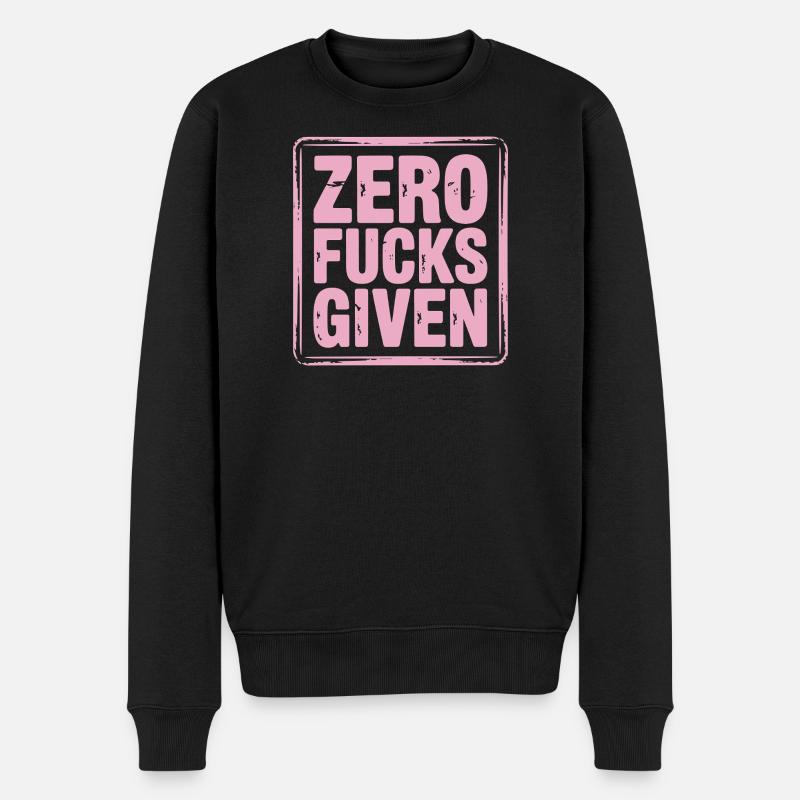 Feministische Protestkunst T-Shirt - Männer Premium Bio Pullover - Schwarz