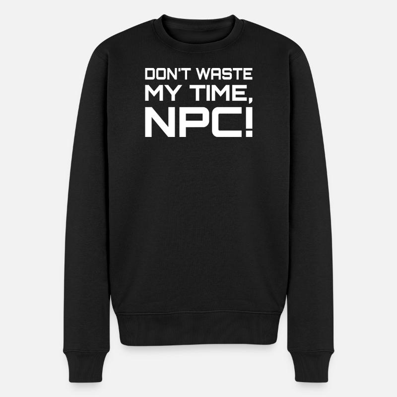 PNJ hors du chemin - Pull Premium bio Homme - noir