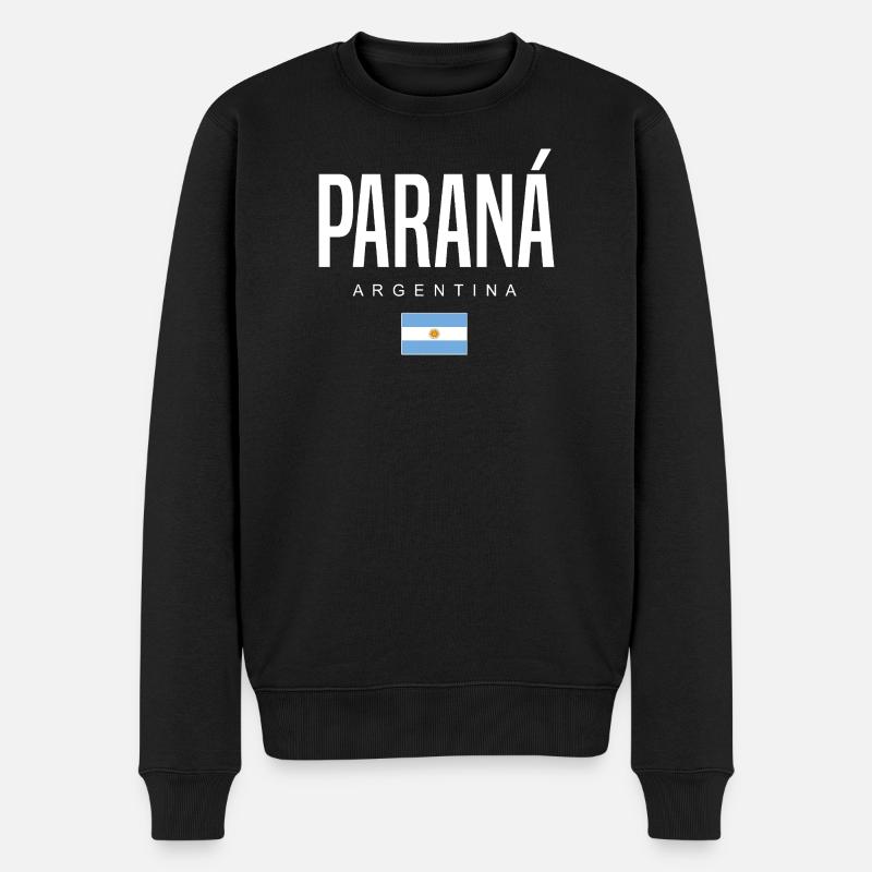 Paraná Argentine Argentin - Pull Premium bio Homme - noir