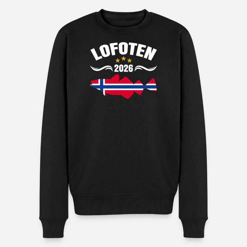 Lofoten 2026 - Pull Premium bio Homme - noir