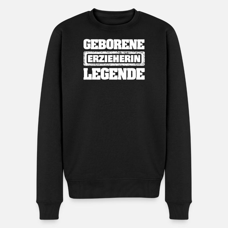 Profession : Éducateur - Pull Premium bio Homme - noir