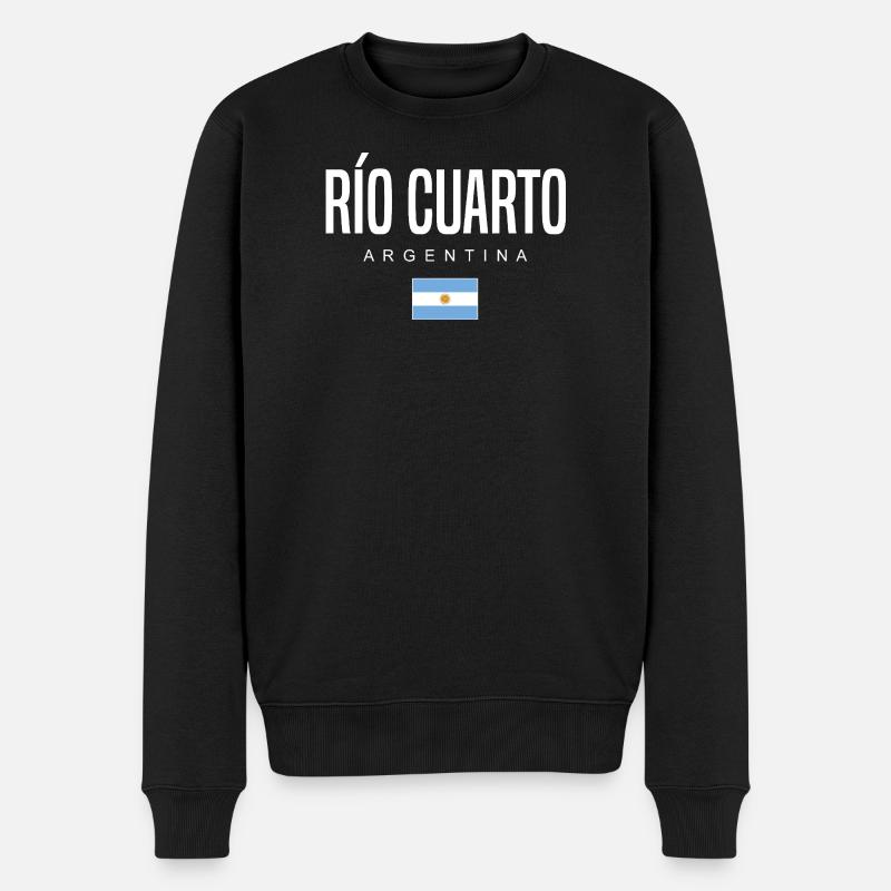 Río Cuarto Argentine Argentins - Pull Premium bio Homme - noir