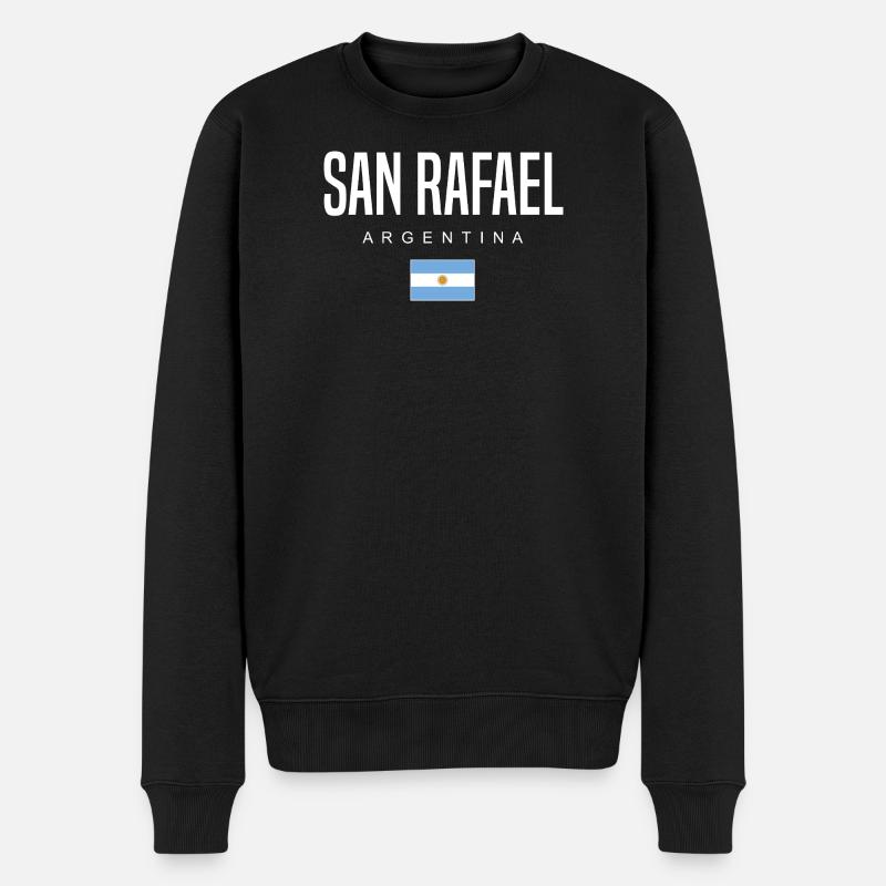San Rafael Argentinien Argentinier - Männer Premium Bio Pullover - Schwarz
