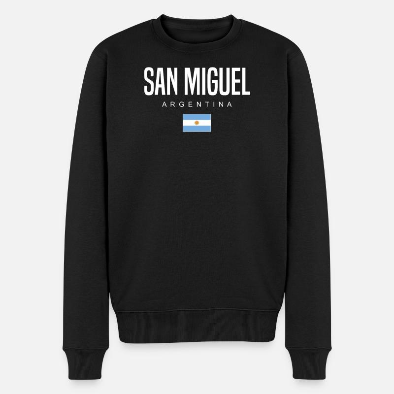 San Miguel Argentine Argentin - Pull Premium bio Homme - noir