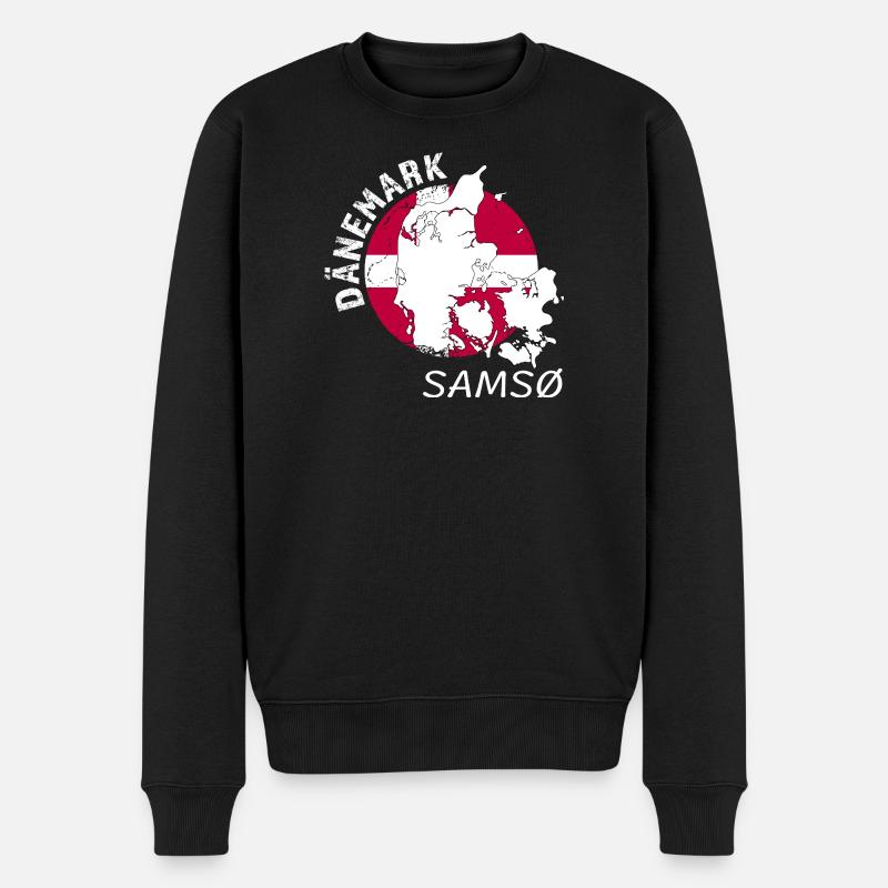 Samso - Men's Premium Organic Jumper - black