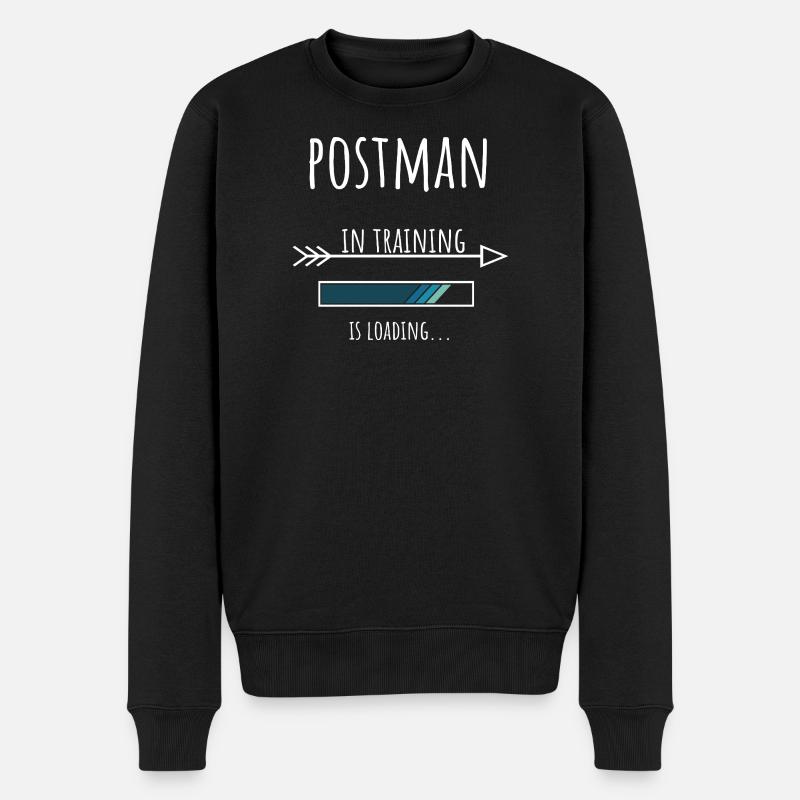 Postman Gift Profession Training Postman - Men's Premium Organic Jumper - black