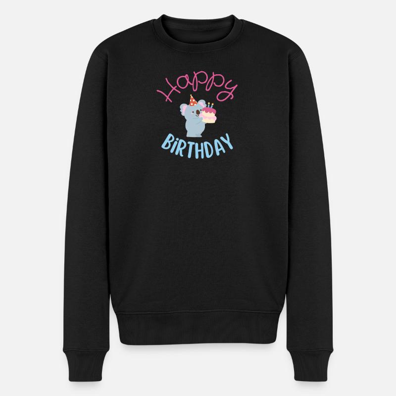 Happy birthday  - Pull Premium bio Homme - noir