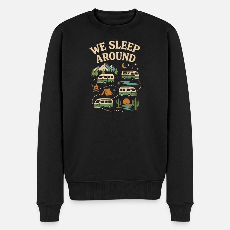 On dort - Pull Premium bio Homme - noir