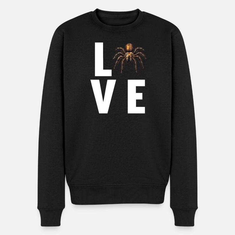 Tarentules Tarentule - Pull Premium bio Homme - noir
