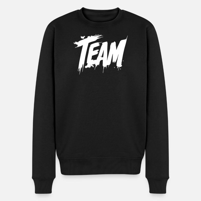 Groupe d’équipe - Pull Premium bio Homme - noir