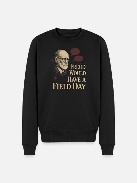 Future psychologist diagnose me - Men's Premium Organic Jumper - black