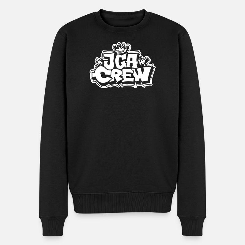 Jga Crew Junggesellenabschied - Männer Premium Bio Pullover - Schwarz