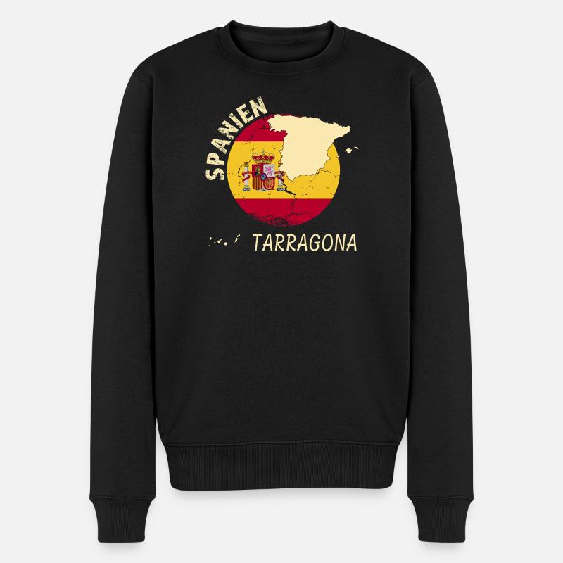 Tarragone - Pull Premium bio Homme - noir
