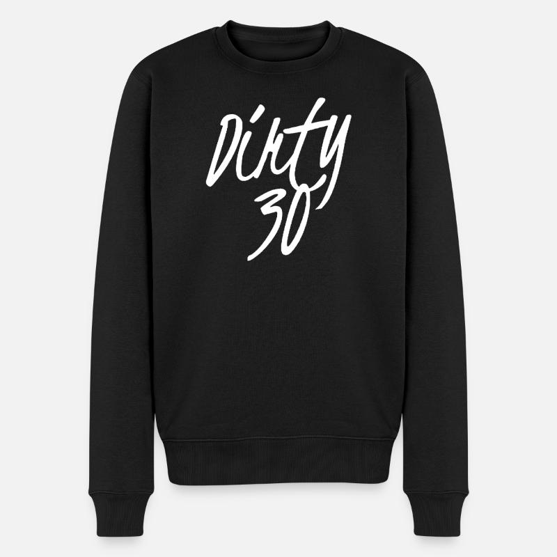 Dirty 30 30e anniversaire - Pull Premium bio Homme - noir