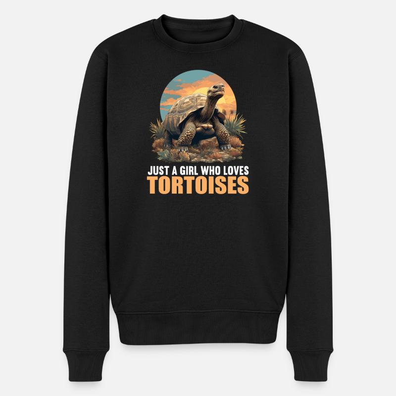 Tortues Tortue - Pull Premium bio Homme - noir
