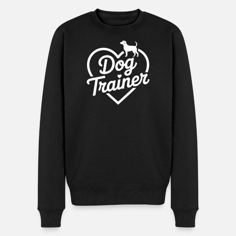 Dresseur de chiens Heart Design - Pull Premium bio Homme - noir