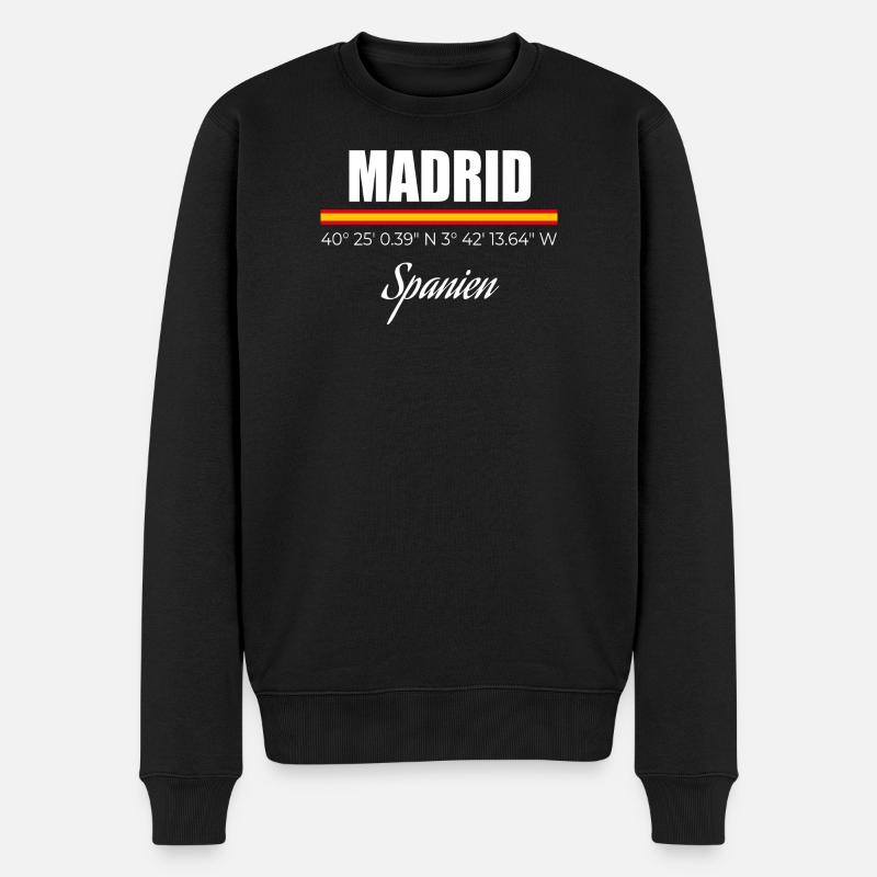 Madrid - Pull Premium bio Homme - noir