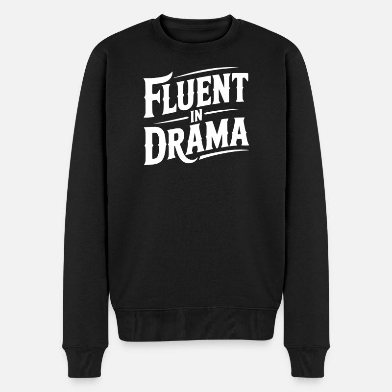 Maîtrise du théâtre - Pull Premium bio Homme - noir