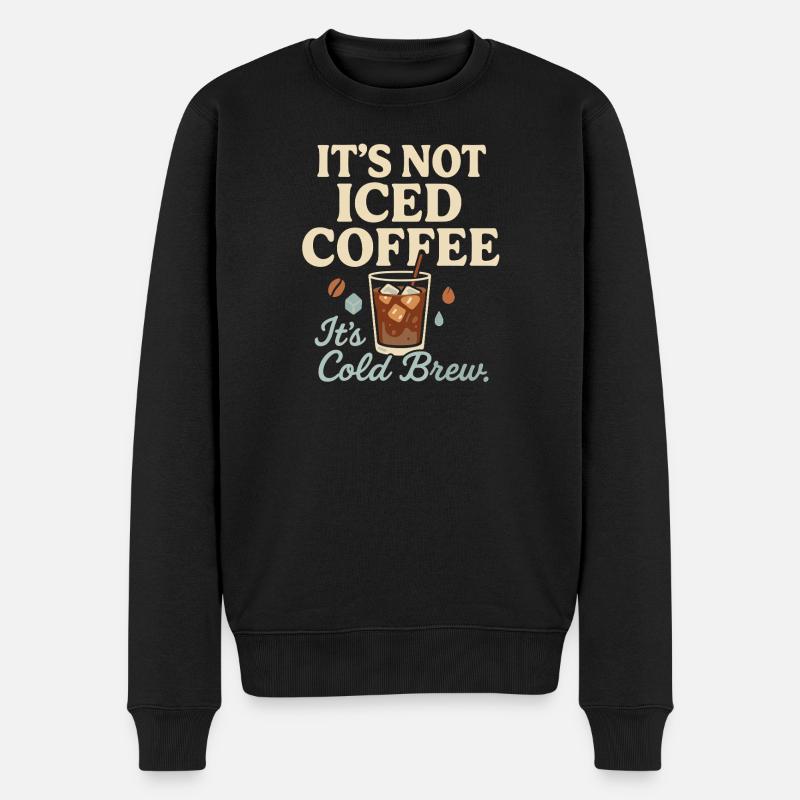 Vergessen Sie die Ruhe und schlagen Sie zu - Männer Premium Bio Pullover - Schwarz