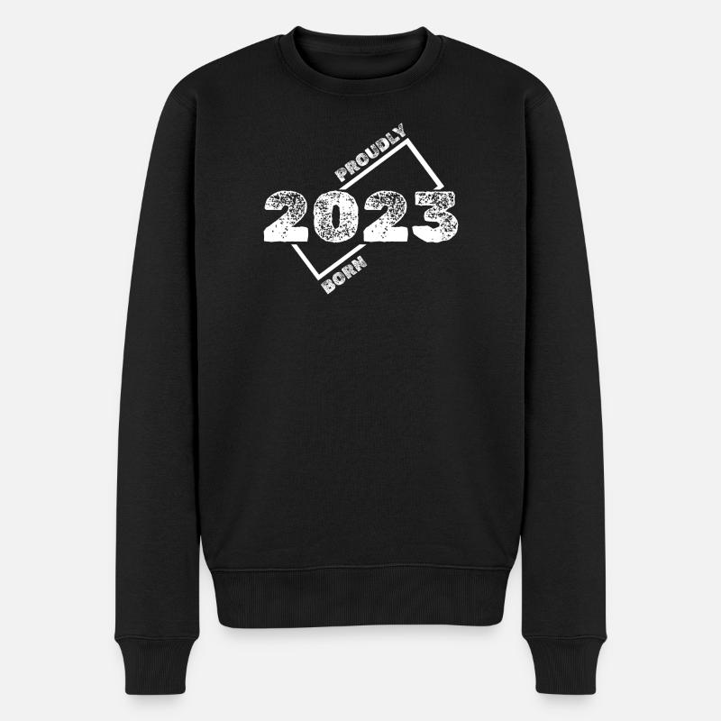 Idée cadeau 2023 - Pull Premium bio Homme - noir