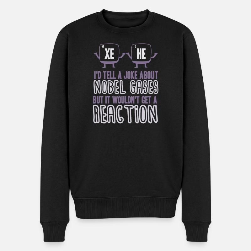 Chimie Chimiste Professeur de chimie Drôle de science - Pull Premium bio Homme - noir