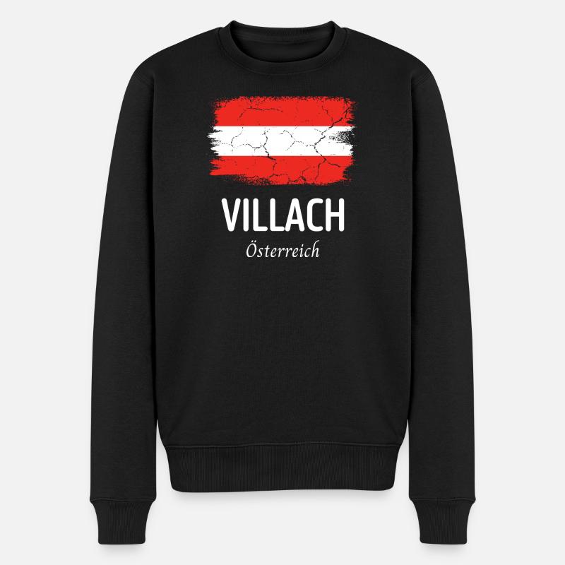 Villach - Pull Premium bio Homme - noir