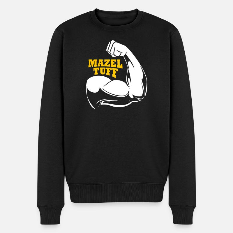 Hanukah Hanukkah Chanukkah - Männer Premium Bio Pullover - Schwarz