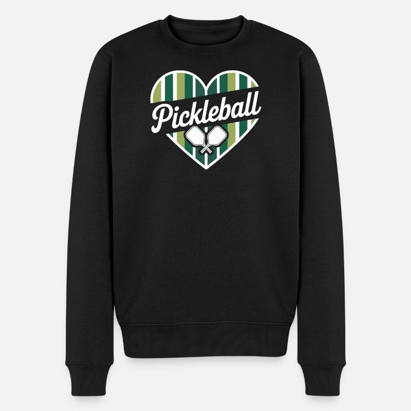 Pickleball - Pull Premium bio Homme - noir