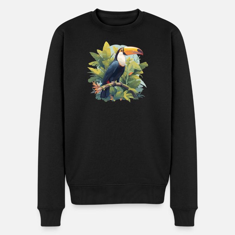 Toucans Toucan - Pull Premium bio Homme - noir