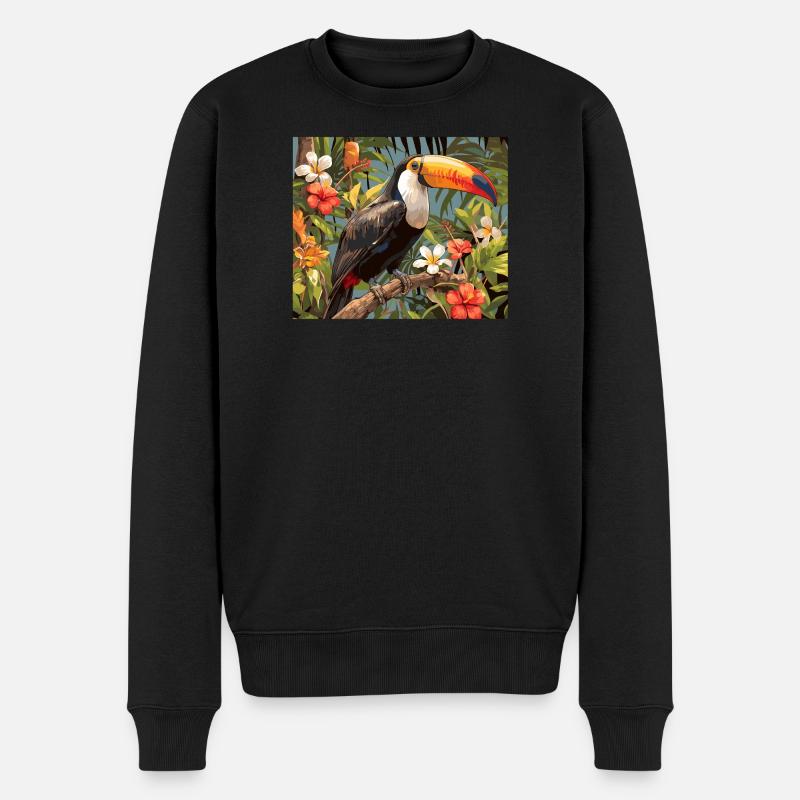 Toucans Toucan - Pull Premium bio Homme - noir