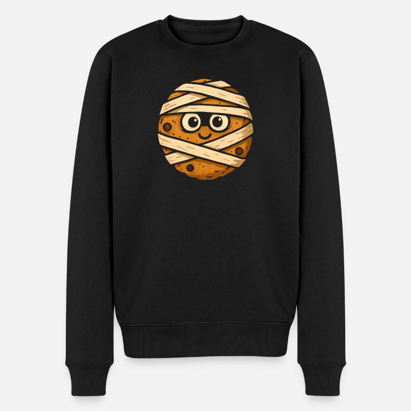 Héros des biscuits bandés - Pull Premium bio Homme - noir