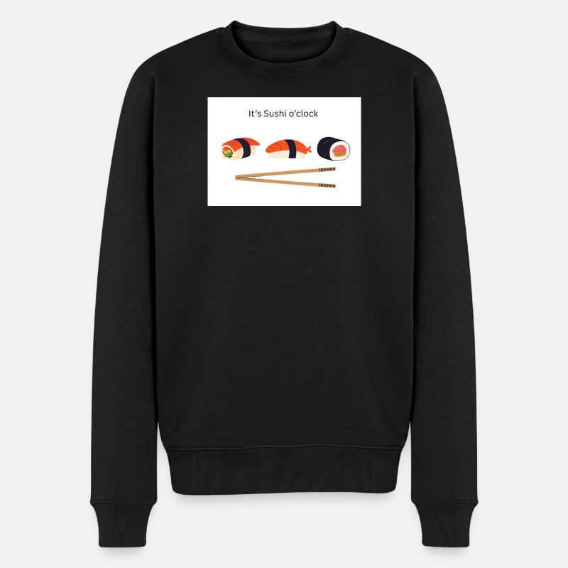C’est l’heure des sushis - Pull Premium bio Homme - noir