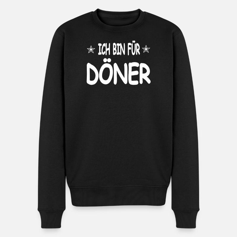 Kebab - Pull Premium bio Homme - noir