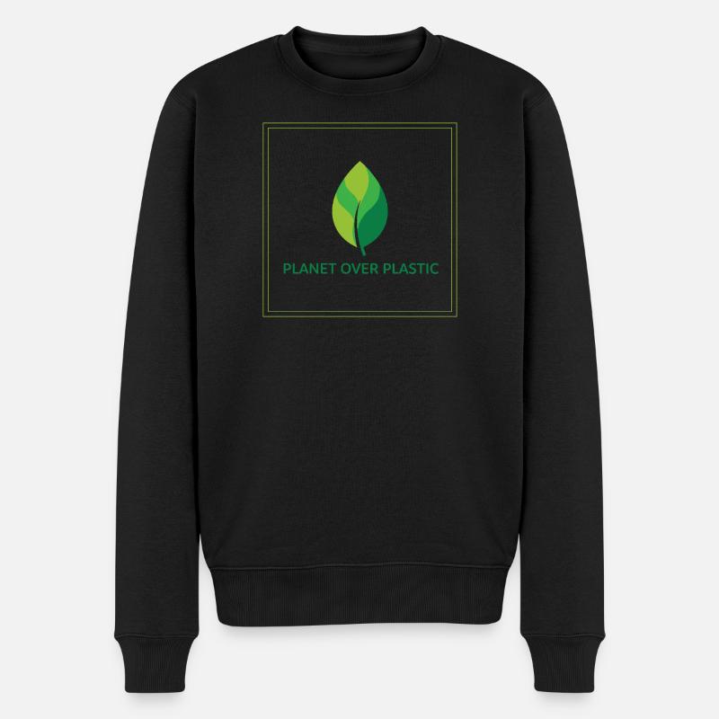 La planète plutôt que le plastique - Pull Premium bio Homme - noir