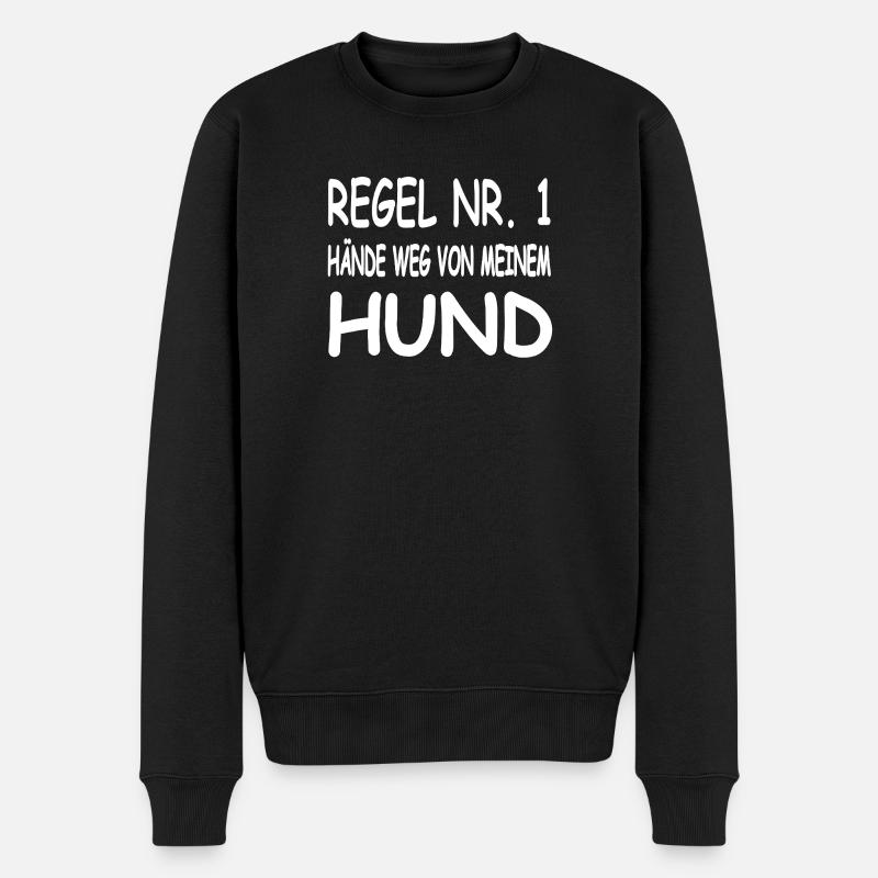 canine - Pull Premium bio Homme - noir