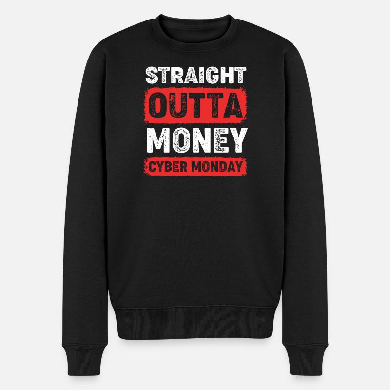 Virée shopping du Cyber Monday - Pull Premium bio Homme - noir