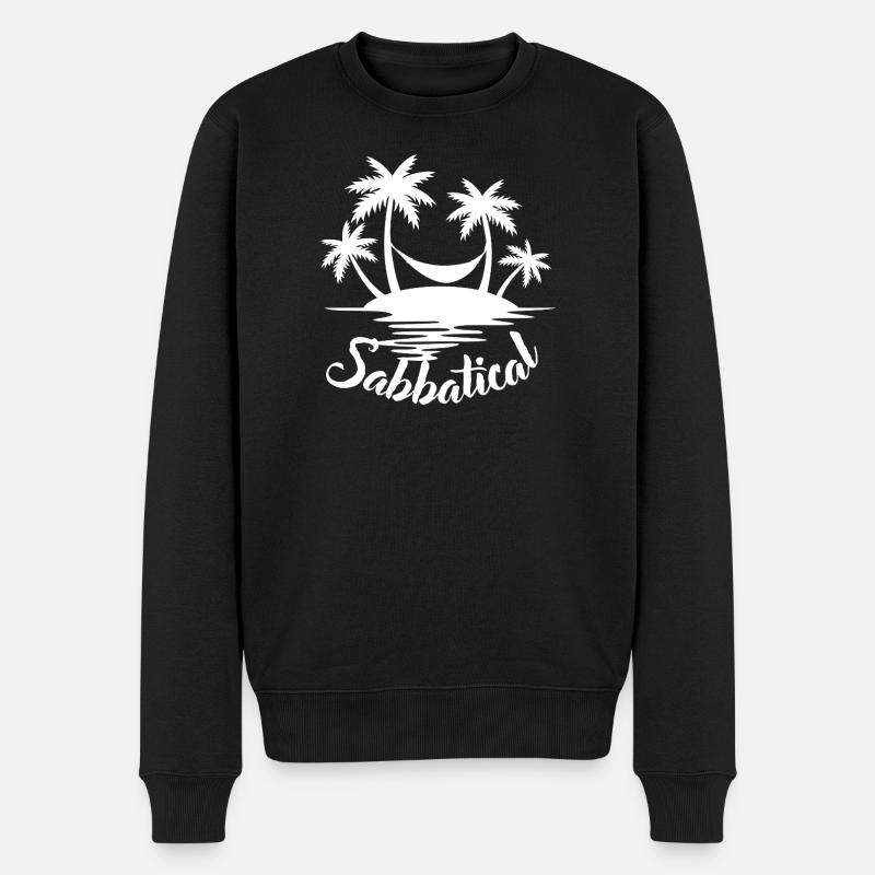 Sabbatique - Pull Premium bio Homme - noir