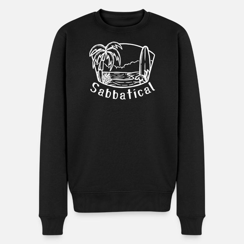 Sabbatique - Pull Premium bio Homme - noir