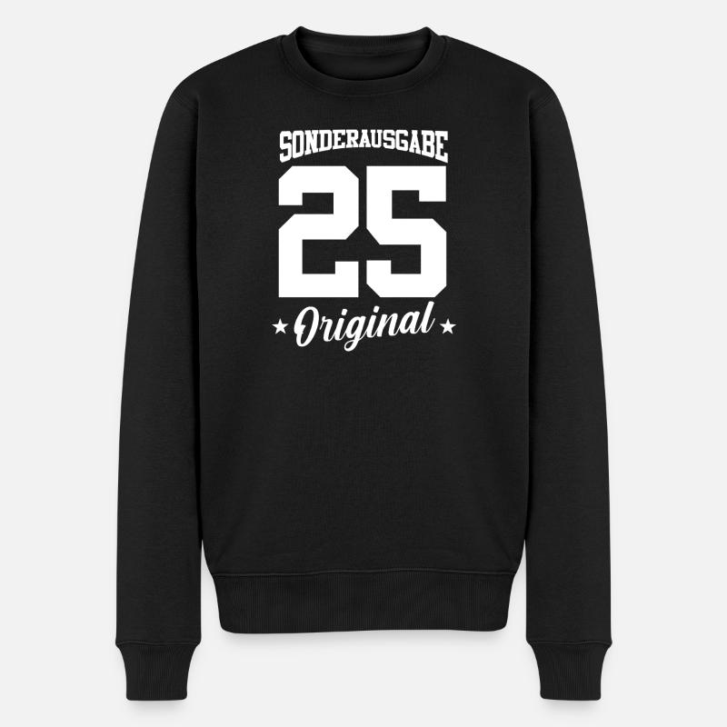 25 Anniversaire - Pull Premium bio Homme - noir