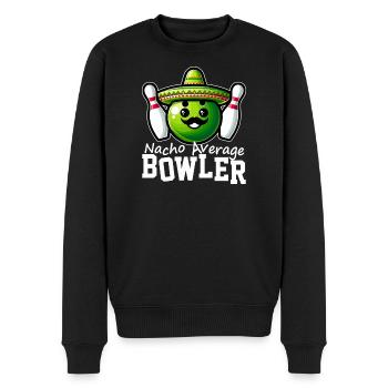 Nacho Average Bowler - Pull Premium bio Homme - noir - Devant - Nico (187cm)