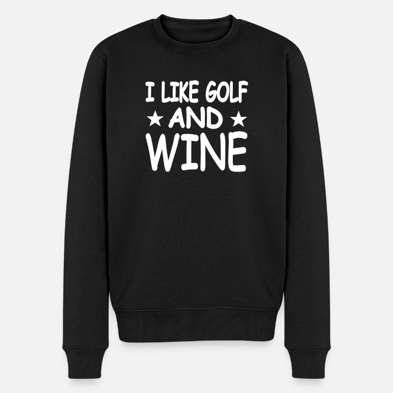 golfe - Pull Premium bio Homme - noir