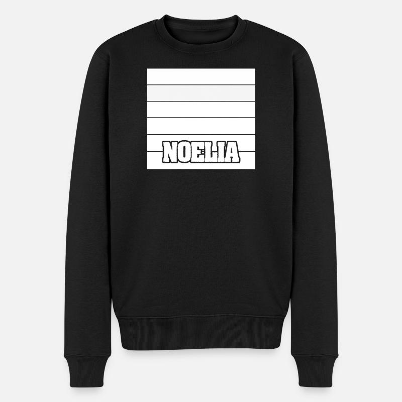 Noelia - Pull Premium bio Homme - noir