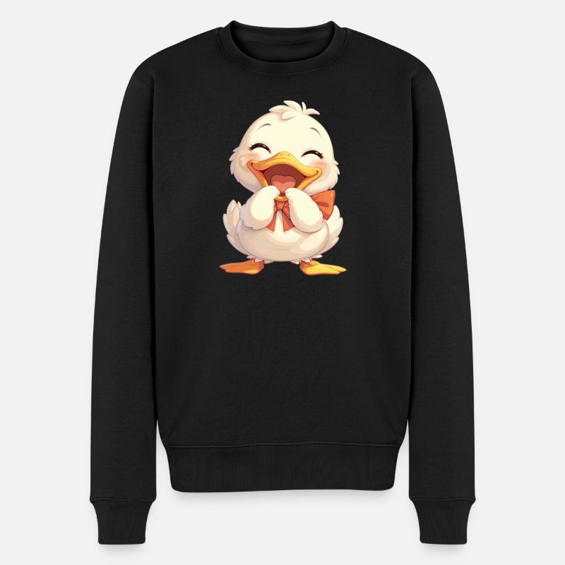 Canards Canard - Pull Premium bio Homme - noir