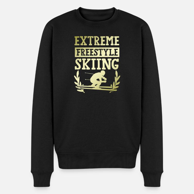 Ski acrobatique - Pull Premium bio Homme - noir